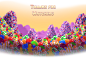 SUGAR CA$H : A candyland fantasy themed slot game
