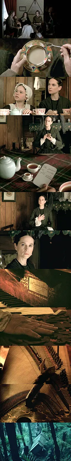 【钢琴课 The Piano (1993)】07
霍利·亨特 Holly Hunter
哈威·凯特尔 Harvey Keitel
#电影场景# #电影海报# #电影截图# #电影剧照#