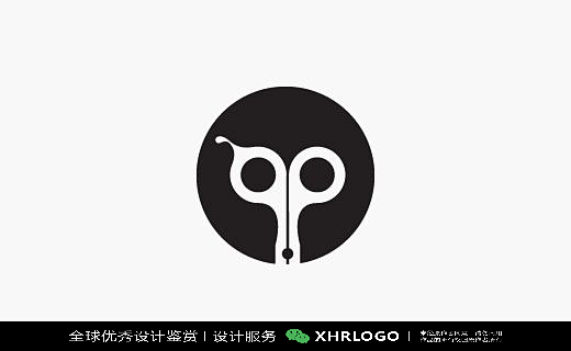 剪刀LOGO精选合集#理发店#美发#剪头发#发型师洗剪吹#标志设计 (53)
