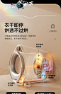 大宇烘干机家用婴儿宝宝烘衣服小型高温除菌除螨滚筒式干衣机HG30-tmall.com天猫