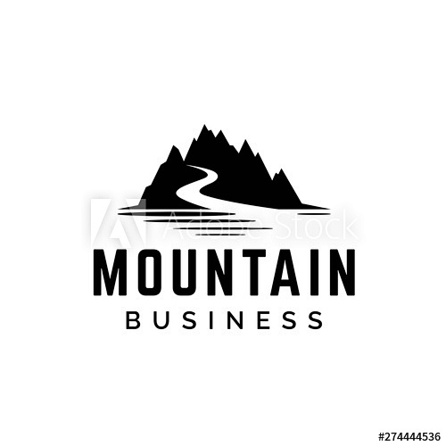 Mountain silhouette ...