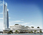 Huizhou Centralcon Park Plot 5 Mixed-use Development : The project is part of the new Central Recreation Centre in Huizhou, located at the heart of the development and surrounded by the river connecting to Jinshan Lake. The landmark tower will act as a ga