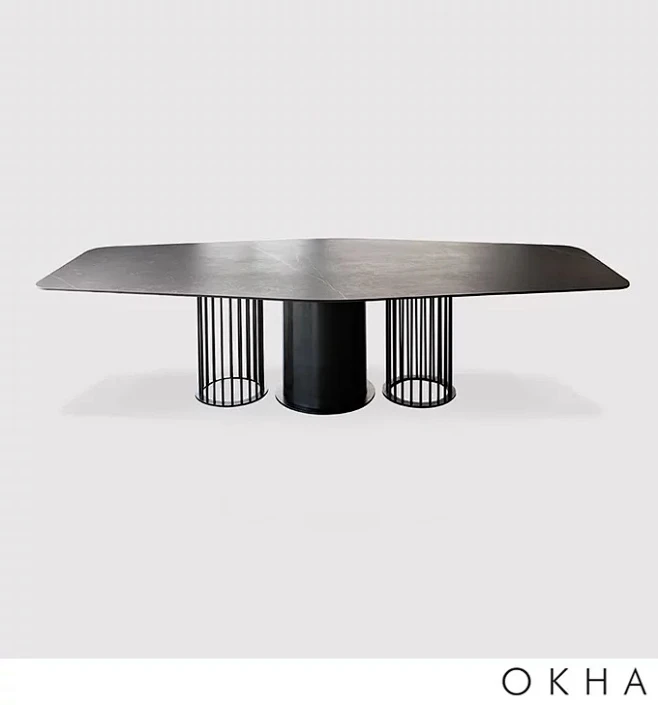 餐桌的美丽OKHA Interiors