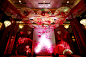 中式婚礼背景墙油纸伞