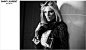 anja rubik for saint laurent paris campaign