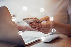 Multichannel online banking payment network communication