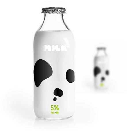 55个牛奶包装的创意设计