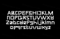 潮流赛博朋克未来派科技现代感机器人英文字体下载 Teroxia - Futuristic Robotic Font :  