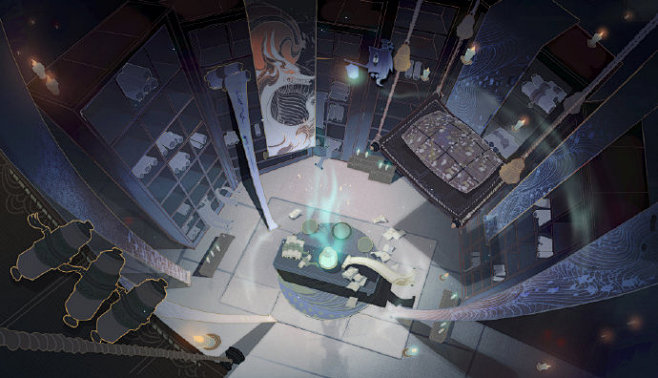 给阴阳师百闻牌已经解锁的场景设计阴阳师百闻牌分别是百闻馆百闻馆