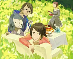 launch55  的插画 朋友今天生日 不能一起过