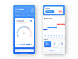 Daily UI #007 - Settings temperature air condition smart home 007 mobile app mobile daily ui dailyui daily 100 challenge