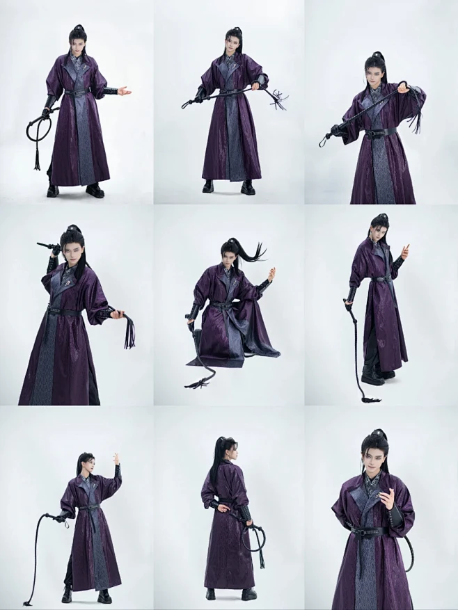 武侠风/鞭子/拿鞭 动作参考 - 小红书-花瓣网