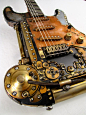 Steampunk Guitar by Tony Cochran