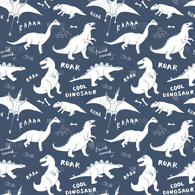Dino Seamless Patter...