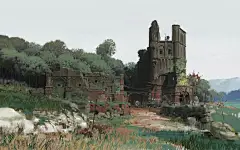 {插画系列}西方写实场景_1659550397810