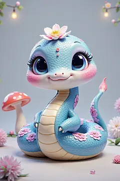 卡通蛇蛇 (20)