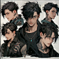 some very cute guys with tattoos and piercings on their arms, one is wearing a black