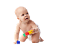 玩玩具的婴儿宝宝PNG