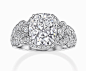『珠宝』Harry Winston 推出 Bridal Couture 钻戒系列：婚纱礼服灵感 | iDaily Jewelry · 每日珠宝杂志