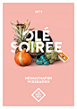olé soiree - poster by http://carmenhaessner.com/