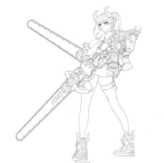 精美的韩风作品欣赏-游戏原画交流 - P...