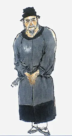 智多星高清素材 写意人物 四大名著 国画 图书插图 手绘人物肖像 水墨人物 水浒一百零八将 水浒插图 免抠png 设计图片 免费下载