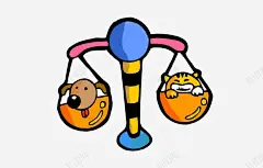 卡通天枰称子高清素材 设计图片 免费下载 页面网页 平面电商 创意素材 png素材
