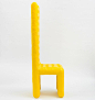 Thomas Barger's childhood memories inform cartoonish paper pulp chairs : Brooklyn artist Thomas Barger has created a series of furniture pieces based on his childhood experiences in Illinois, which are on show at New York's Salon 94 Design gallery.