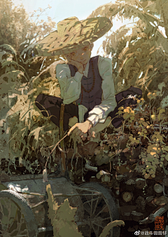 阿君阿君呀采集到G-古风插画