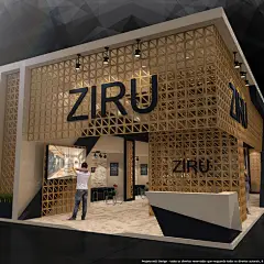 Stand ZIRU on Behance