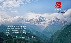 山水背景名片 【酷图网】名片,企业名片,公司名片,个人名片,高档名片