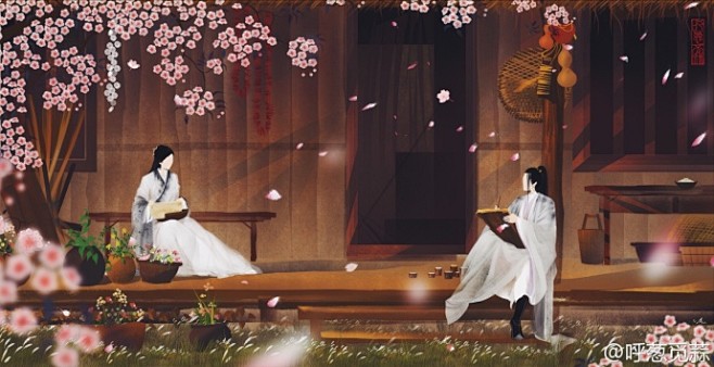 #无脸古装群像##电影三生三世十里桃花#...