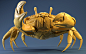 Crab - WIP, Pedro Pereira : Crab - WIP by Pedro Pereira on ArtStation.