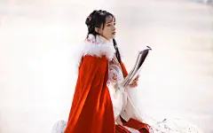 古装美女清纯高清桌面壁纸