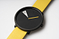 FreakishWatch - Minimalissimo : Designed by Florence-based Sabrina Fossi Design, a studio focused on handcrafted homeware items, FreakishWatch is a stylish and lightweight watch wit...