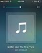 iOS7音乐播放器界面设计PSD