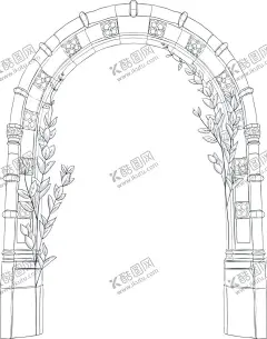 巴洛克风格装饰图案 【酷图网】复古花纹图案,欧洲欧式,巴洛克装饰,花卉花朵,植物树枝,窗户图案,建筑物,简笔绘画,简笔图案