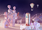 丸美x村上隆公关礼盒设计&产品拍摄-古田路9号-品牌创意/版权保护平台