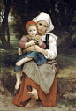 【中外油畫】法国画家William-Adolphe Bouguereau油画作品欣赏（1）[36P] -  NO.1画室 - .