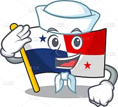 杆,吉祥物,水手,可爱的,国内著名景点,帆,椅子,人种,模板