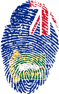 英国的 处女 岛屿 旗帜 指纹 国家 自豪 身份 象征 符号