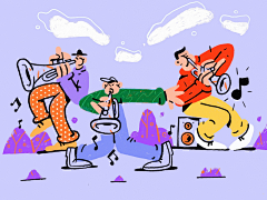 大头的大采集到插画灵感