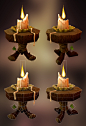 Candle, Nancy Cantu : Concept by Erin Humiston

http://www.redpencilentertainment.com/flat_art_portfolio/page09_PropDesign1.htm