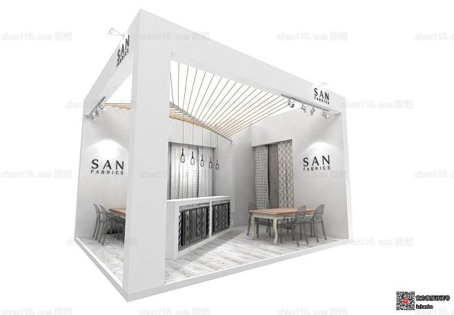 [展吧]展台3d模型与设计资源库，提供高...