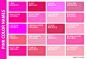 pink color names