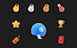 3D cinema4d Emoji graphic Icon ILLUSTRATION  UI ux Chat social