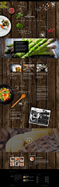 California - Restaurant Hotel Coffee Bar Site Template by AVAThemes , via Behance