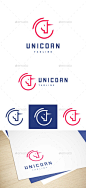 Unicorn Logo - Animals Logo Templates