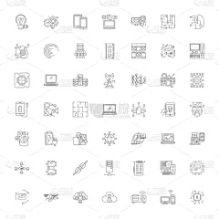 符号,矢量,绘画插图,计算机图标,标志,电子行业,线条,直的,传媒,贺卡