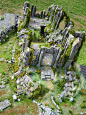 Armorcast Ruine Kirche Diorama by (showtime40k) | #Wargaming #Miniatures